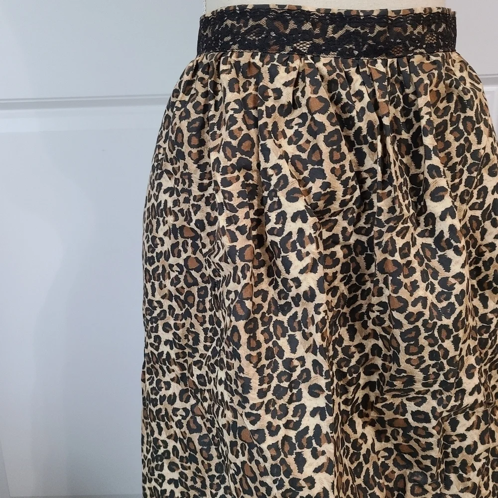 Leopard Print House Apron, Skirt
